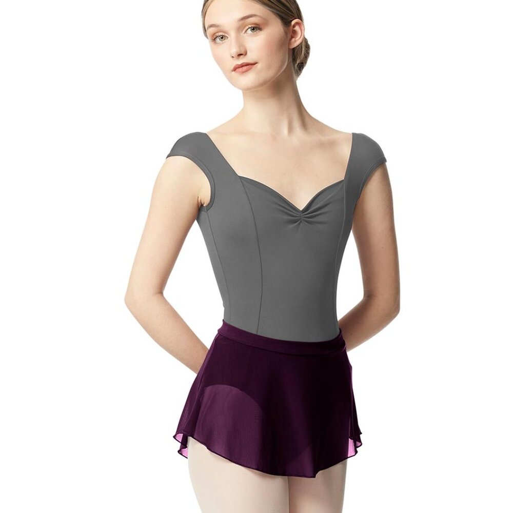 Lulli Womens "Alisa" Pull-On Mesh Ballet Skirt